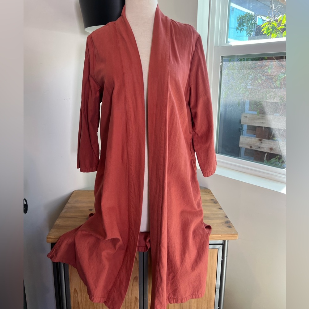 Trovata birds of paradise orange cardigan
